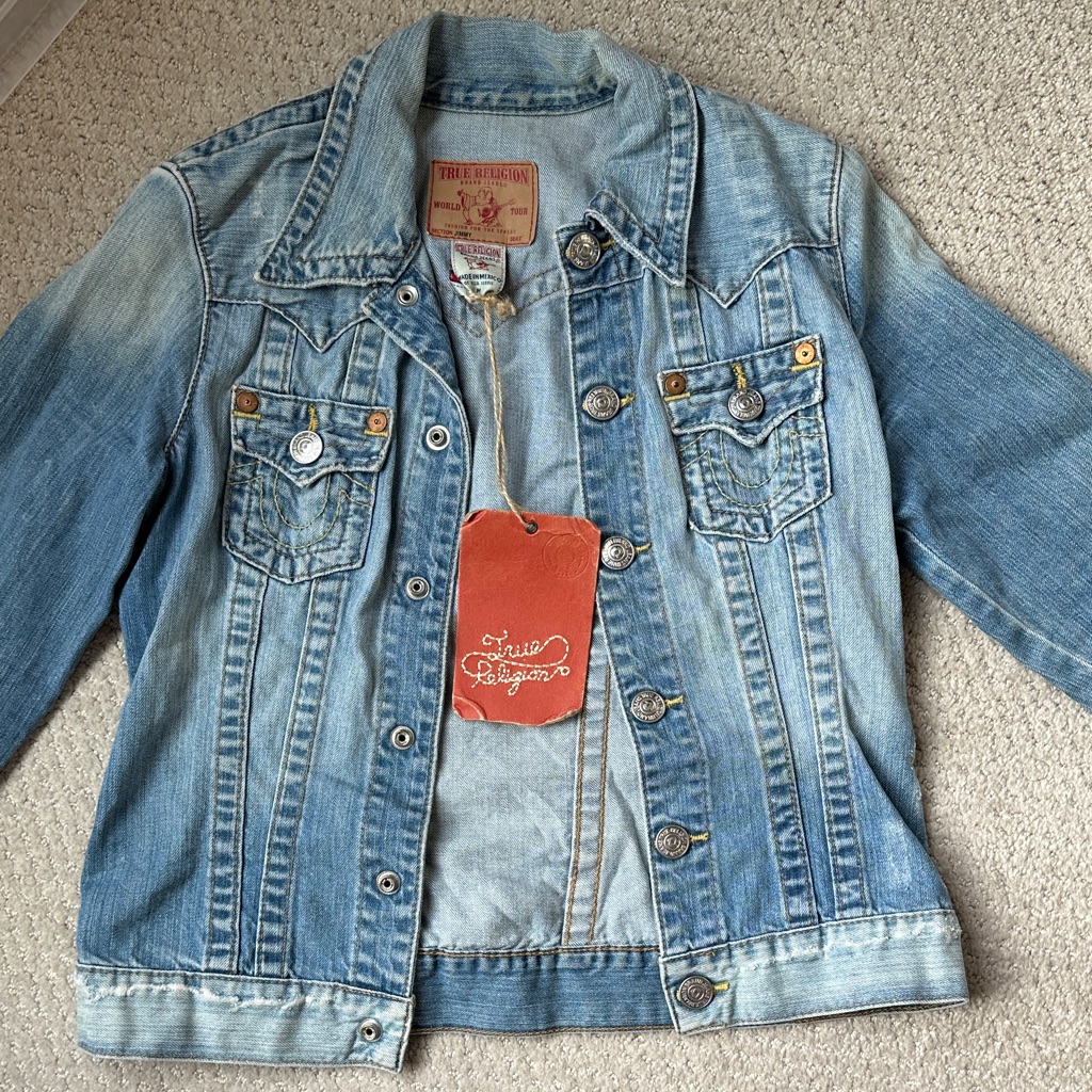 True Religion Jimmy Classic Blue Denim Jacket